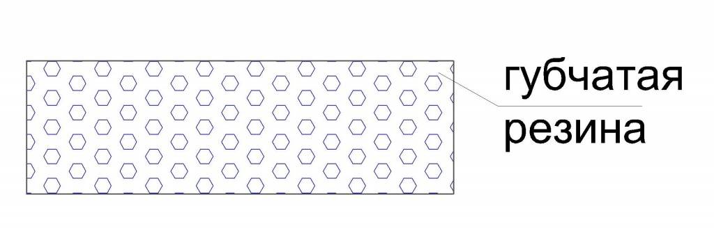губчатая пластина схема