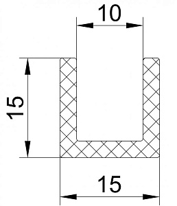 Резиновый профиль 3.2.040