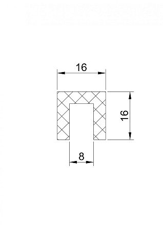 Резиновый профиль 3.2.042