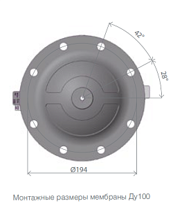 Мембрана для насоса Burkert Р100 (EPDM)