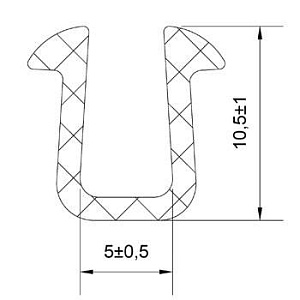 Резиновый профиль 3.2.002