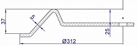Мембрана ПКТЦ М250.0.100 СБ