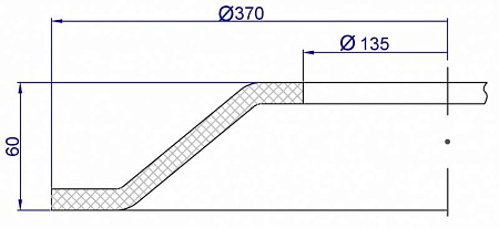 Мембрана тарельчатая ∅135