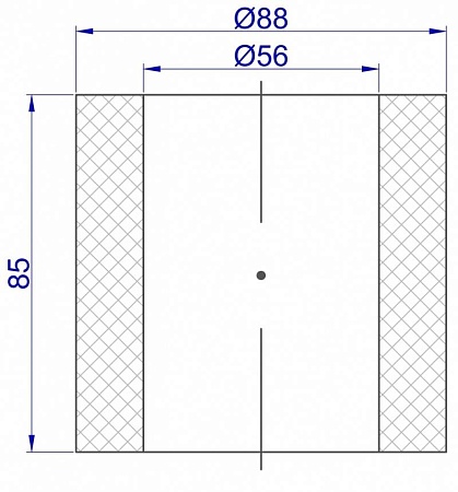 Ролик-006 Ø47 х Ø78 х 85
