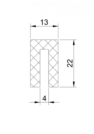 Резиновый профиль 3.2.043