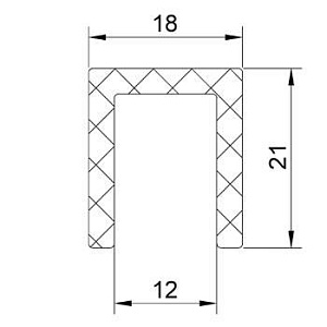 Резиновый профиль 3.2.013