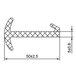 Резиновый профиль 3.3.001