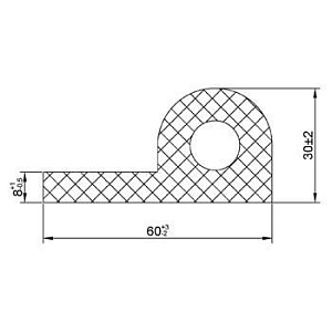 Резиновый профиль 3.1.012